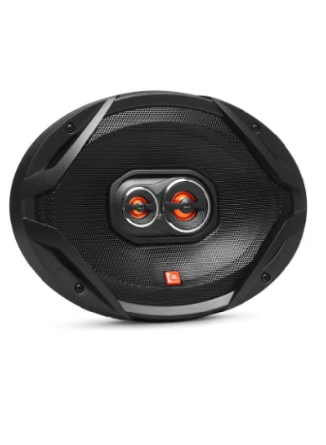 جي بي إل مكبرات صوت سيارة GX9638 ثلاثية الاتجاهات مقاس 6 × 9 بوصة - 210 واط ذروة / 100 واط RMS | صوت احترافي، مكبر صوت عالي التردد ذو قبة ناعمة - Image 1